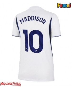 Tottenham Hotspur James Maddison #10 Tricou Fotbal Replică 2026-27 Femei Acasa